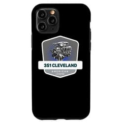 The Dirty Virgil Knowles Designs iPhone 11 Pro 351 Cleveland V8 Muscle Car Legend Engine Retro Logo Retro Case