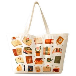 Miss Adola Large Tote Bag for Women - Canvas Tote Bag with Zipper Aesthetic Reusable Shoulder Bag for Gym, Travel, Work