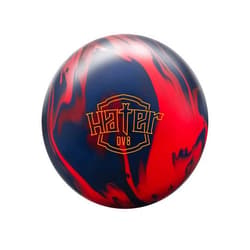 Bowlerstore Products DV8 PRE-DRILLED Hater Bowling Ball - Cherry/Red/Blue 14lbs