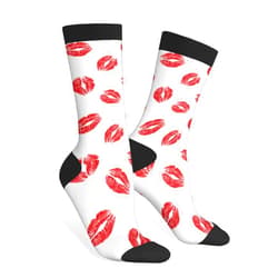 AOYEGO Octopuses Funny Socks Cartoon Octopus Tropical Novelty Casual Crew Socks Contrast Color Design for Women Men Gift