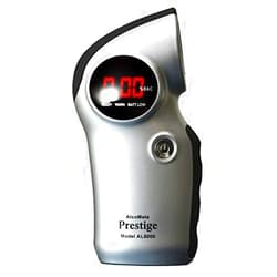 AlcoMate Prestige AL6000 | Professional Grade Breathalyzer | US DOT & US Coast Guard Approved | Globally Patented Replaceable Sensor Module