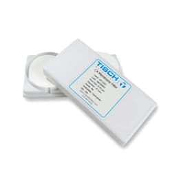 Tisch Scientific Tisch Brand SF15103 Cellulose Acetate Membrane Filter, white, plain, 0.45um, 47mm 1/pk/200 per pack | Wettability: Hydrophilic | Maximum Operating Temperature: 50 Degrees C |