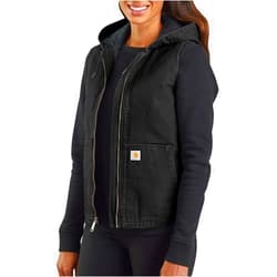 Carhartt Women's Washed Duck Hooded Insulated Vest