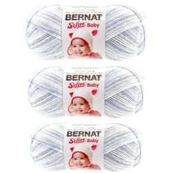 Bernat 166031-31129 Softee Baby Yarn - Ombres - Blue Flannel3