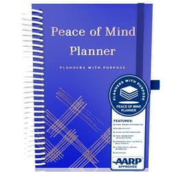 Planners with Purpose End of Life Planner - Guided Final Arrangements When I'm Gone Workbook Organizer Notebook for Beneficiary Info, Will Preparation, Last Wishes, Funeral Planning - Peace of Mind B5
