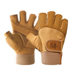 KKOYING Workout Gloves, Weight Lifting Gloves Full Palm Protection, Breathable Gym Gloves for Women and Men, Fingerless Gloves for Gym Exercise Cycling