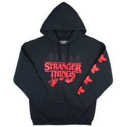 Mad Engine Stranger Things Adult Men's Upside Down Demogorgon Evolution Pullover Hoodie
