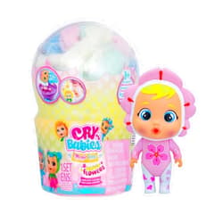 Cry Babies Magic Tears Happy Flowers | 9 Surprises to UNbox, Mystery Doll, for Girls & Kids 3 and up