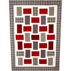 Hancock's of Paducah Charming Fractions Quilt Pattern by Mountainpeek Creations