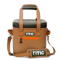 RTIC Ultra-Tough Soft Cooler 12 Can, Insulated Bag Portable Ice Chest for Lunch, Beach, Drink, Beverage, Travel, Camping, Picnic, Car, Trips, Floating Cooler Leak-Proof with Zipper