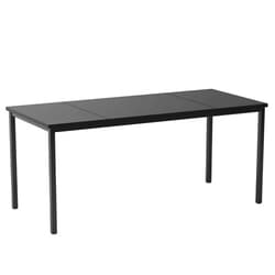 SogesGame Computer Desk, 71 inches Desk & Workstations for Home Office, Writing Study Corner Desk, Modern Simple Style Laptop Table, Easy to Assemble, Black