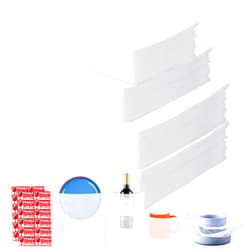 ALMOXVYE 200 Pack Cushion Foam Pouches & Sheets, 4 Sizes Moving Foam Wrap Pouches for Moving, Dish Packing Supplies for Packing, Transportation and Storage