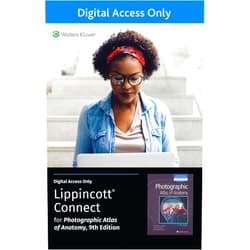 Johannes W. Rohen MD,Chihiro Yokochi MD,Elke Lutjen-Drecoll Photographic Atlas of Anatomy 9e Lippincott Connect Standalone Digital Access Card