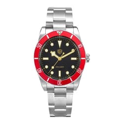 watchdives Quartz Watches, WD7922 BB54 Mens Watch 37mm Sapphire Crystal Luxury Wrist Watch 20Bar Diver Watches for Men