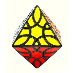 Willking Clover Octahedron Cube 8-Axis Magic Speed Cube Brain Teasers Puzzle Toys