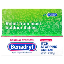 Benadryl Itch Stopping Cream Original Strength 1 oz (Pack of 3)