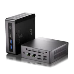 EYY Mini PC N100, Mini Desktop Computer Windows 11 Pro Preinstalled, 12th Intel Alder Lake N100 (3.4GHz),16GB DDR4 RAM 512GB M.2 SSD, 4K UHD Triple Display,Dual 2.5Gb LAN,WiFi 6/BT5.2, RJ45*2 |2025