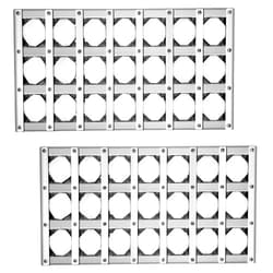 NEURARC 80365 90190 Briquette Tray Assembly for Lynx Grill Replacement Parts,2 Pack Heat Plates Tent Shield for Lynx L30PSR, L30PSR, L30PSFR, L30FR, L30R Grill Parts with Ceramic Rods