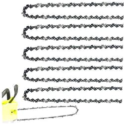 JINFFR 5 Pack 18 Inch Chainsaw Chain 62 Drive Links 3/8