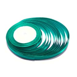 KGS Satin Ribbon | 1/2 Inch Wide | 25 Yards | Color: Forest Green | One Roll per Pack | Perfect for Bows, Gift Wrapping, Flower Bouquet, Christmas, Party Decorations, DIY Crafts