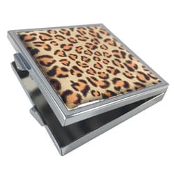Condom Source Leopard Print Condom Carrying Case for Pocket, Purse,or Travel - Discreetly Holds and Protects Two Condoms