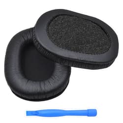 MMOBIEL Ear Pads Replacement for Sony MDR-7506 / MDR-V6 / MDR-V7 / MDR-CD900ST Headphone by MMOBIEL - Memory Foam and Protein PU Ear Pad Cushions - Earpads Replacement – Black