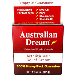 Australian Dream Arthritis Pain Relief Cream, 4 Ounce per Jar (2 Jars)