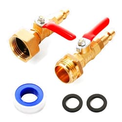 IMSTMTER RV Winterize Blowout Adapter Kit,1/4