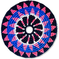 Buena Onda Games Buena Onda El Grande Flying Disc - 8'' Flexible Sport Disc for Indoor and Outdoor Play - Amazing Handmade Quality from Guatamala - Pocket Discs are Played in Over 20 Family Fun Games