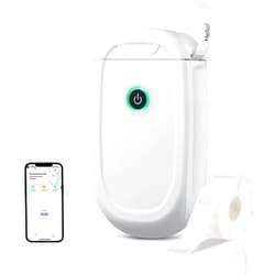 Dartwood Label Maker - Mini Portable Bluetooth Label Printer Machine for Your Home or Office (White)