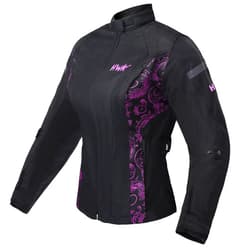 HWK Adventure/Touring Motorcycle Jacket for Women, Women's Motorcycle Jacket with CE Armor for Enduro Motorbike Riding