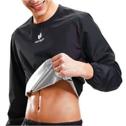 HOTSUIT Sauna Suit Men Anti Rip Sweat Suits Gym Boxing Workout Jackets