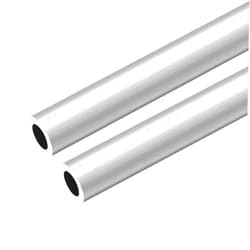 uxcell 6063 Aluminum Round Tube, 300mm Length 16mm OD 10mm Inner Dia Seamless Aluminum Straight Tubing 2 Pcs