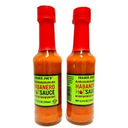 Trader Joe's Habanero Hot Sauce (Pack of 2)