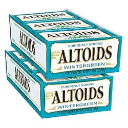ALTOIDS Classic Wintergreen Breath Mints, 1.76-Ounce Tin (Pack of 12)