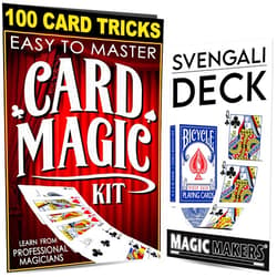 Magic Makers Easy to Master Card Tricks and Bicycle Svengali Magic Deck
