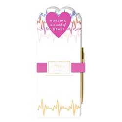 Lady Jayne Nurse Icon Die-Cut Notepad With Pen, 4