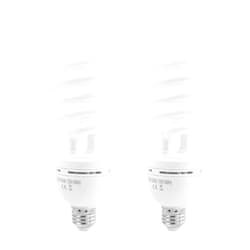 Foto&Tech Photography Daylight Bulb 42W 6500K 120V White Spiral Fluorescent Light Bulb Studio Light for Photography and Daylight Video Lighting (2)