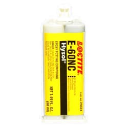 Loctite 079340-29324-CQ E-60NC Hysol Epoxy Structural Adhesive, Electrically Non-Corrosive, 50mL Dual Cartridge