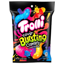 Trolli Sour Bursting Crawlers, Sour Gummy Candy, 4.25 Ounce (Pack of 12)