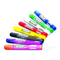 Dixon Ticonderoga Yellow Lumber Crayon 49600 - Pack of 12