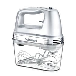 Cuisinart HM-90BCS Power Advantage Plus 9-Speed Handheld Mixer with Storage Case, Brushed Chrome