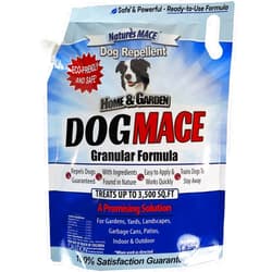 Nature's MACE Nature’s Mace 6 Pound Dog Repellent Granules, Dog Repellent for Yard, Keep Dogs Off Lawn, Garden, Mulch, Pet Safe Granular