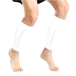 SUJAYU 2 Pack Soccer Shin Guards Soccer Adult, Soccer Shin Guards for Kids Soccer Shin Pad with Honeycomb Pads, Shin Defender Shin Guard Sleeves, Ski Shin Guards Ski Shin Pads