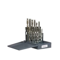 HHIP 1011-0018 18 Piece High Speed Steel Tap and Drill Combo Set