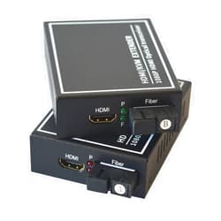 Primeda-telecom HDMI Extenders - HDMI Video/Audio Over Fiber Optic up 20Km,Transmitter and Receiver (Without KVM & Loop Out)