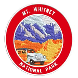 Appalachian Spirit Mount Whitney National Park Embroidered Premium Patch DIY Iron-on or Sew-on Decorative Badge Emblem Vacation Souvenir Travel Gear Clothes Appliques Wildlife Explore Nature