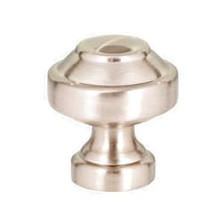 Atlas Homewares A640-BRN 1-1/8 in. (29mm) Malin Collection Knob, Brushed Nickel