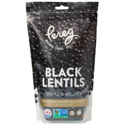 Pereg Whole Black Lentils - 16 Oz - Beluga Lentils - Black Masoor Daal - Ideal for Enriching Stews, Curries, Tacos & Soups - Non-GMO, Kosher Certified & Vegan