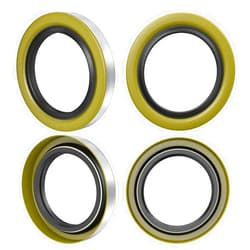 Sanyasi 4pcs Trailer Axle Hub Wheel Grease Seals 1.719''I.D x 2.565''O.D for Dexter AXLE Dexter 010-019-00 (10-19) Grease Seal, Transcom 171255TB, National 473336, 3500 lbs #84 Spindle E-Z Lube Axles